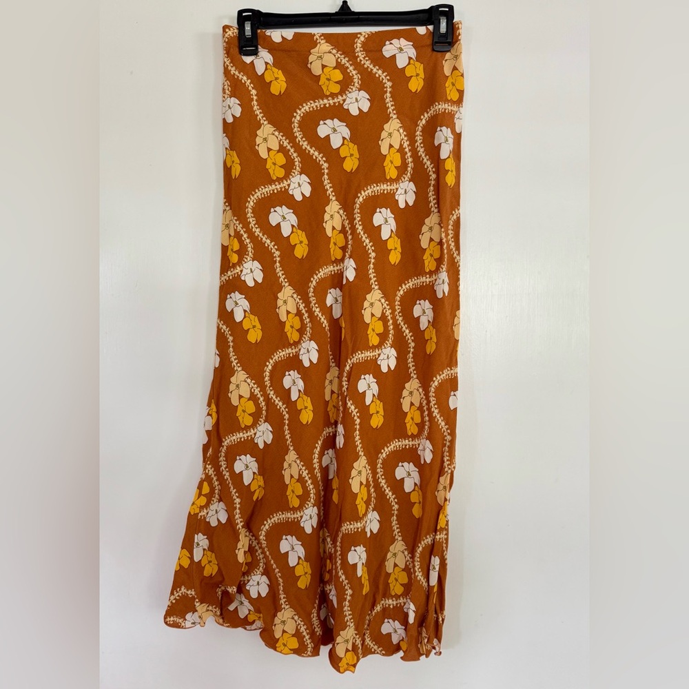 Fighting Eel Skirt Hamilton in Sunstone Puakenikeni in XS